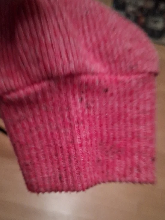 dylan Coral Pink V-Neck Ruffle-Shoulder Pullover - Picture 9 of 15